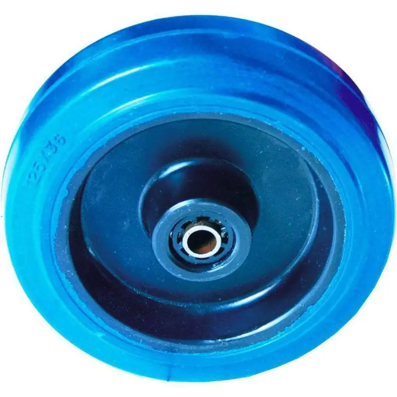 Grip 52050 100Mm Blue Elastic Rubber Wheel – 100Kg Nylon Core 1