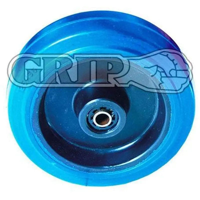 Grip 52052 160Mm Blue Elastic Rubber Wheel – 200Kg Nylon Core 1