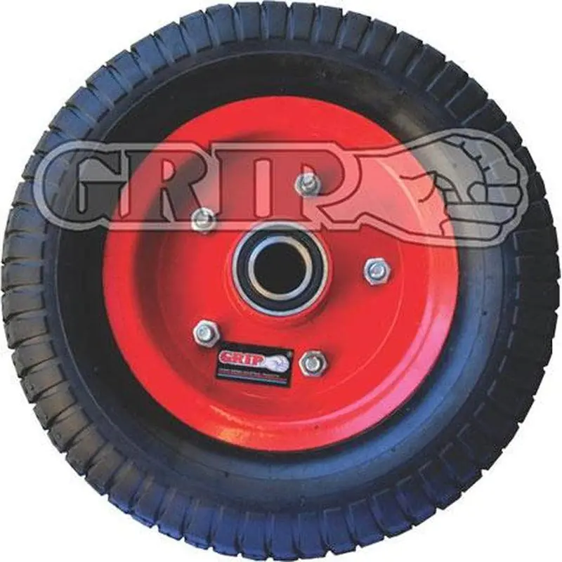 Grip 52099 320Mm Pneumatic Wheel With Two-Piece Steel Core – 1" Offset 1