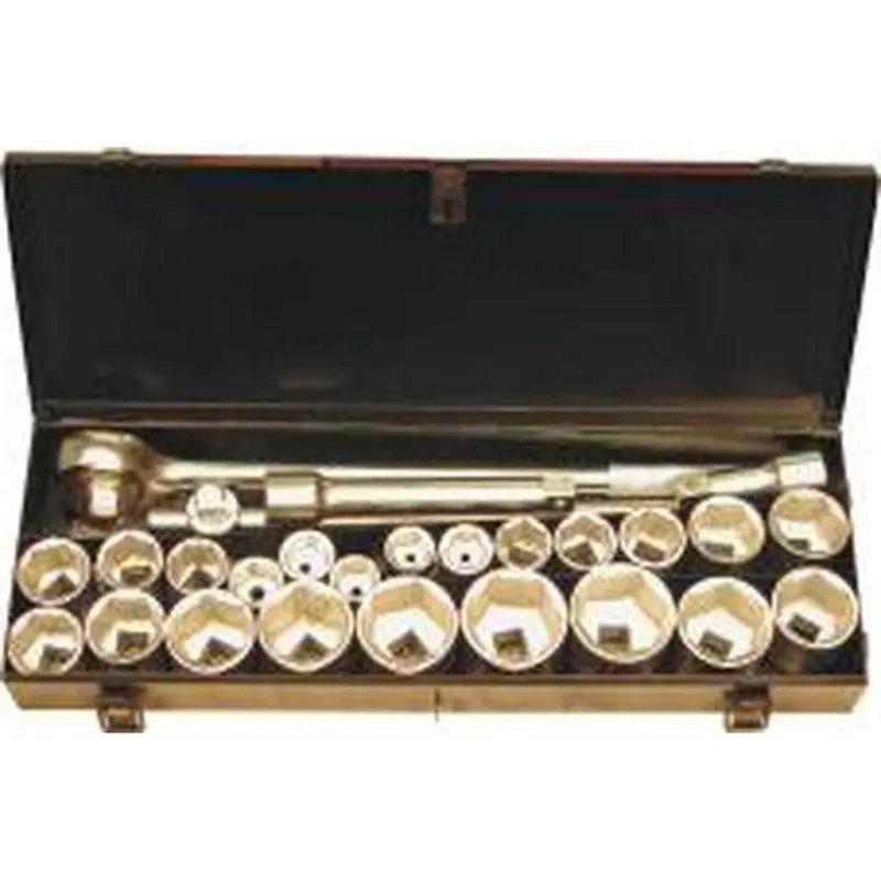 Grip 74042 27-Piece Dual-Metric/Sae Socket Set – 3/4" Drive, 6-Point 1