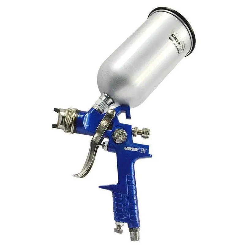 Grip Hvlp Gravity-Feed Spray Gun – Air-Powered, Model 13140 1