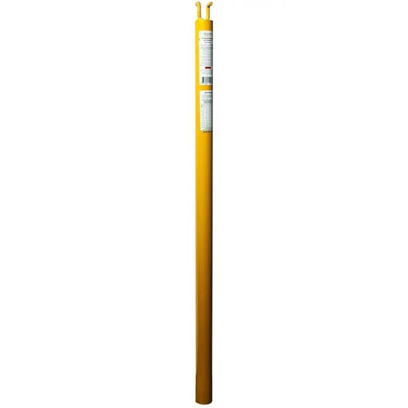 Guardian 15039 42 In. Powder-Coated Steel Warning Line Post – Single Unit 1