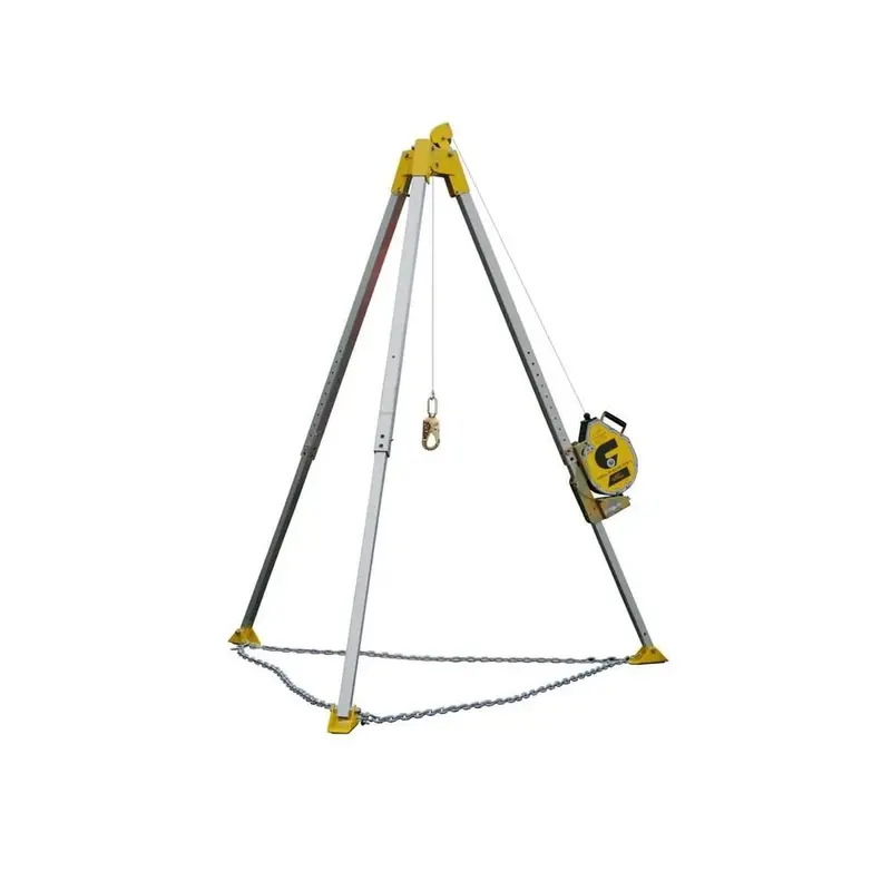 Guardian 20001 Arc-O-Pod Tripod Rescue System – Includes 50 Ft 3-Way Self-Retracting Lifeline Kit 1