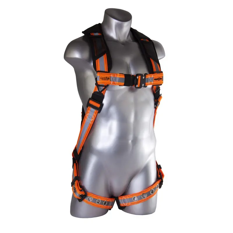 Guardian 21057 Reflective Cyclone Full-Body Fall Arrest Harness With Dorsal D-Ring – Sizes M–L 1