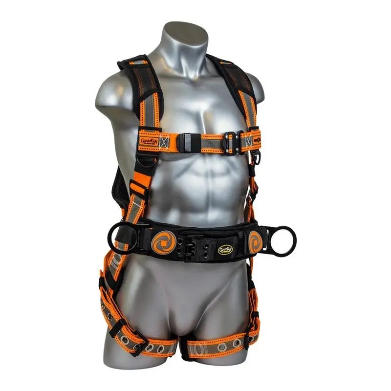 Guardian 21063 Reflective Cyclone Construction Full-Body Harness – Size Xxl 1