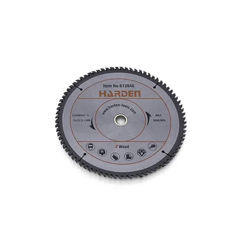 Harden 612048 Tct Wood Circular Saw Blade – 254Mm (10 Inch), 80 Tooth 1