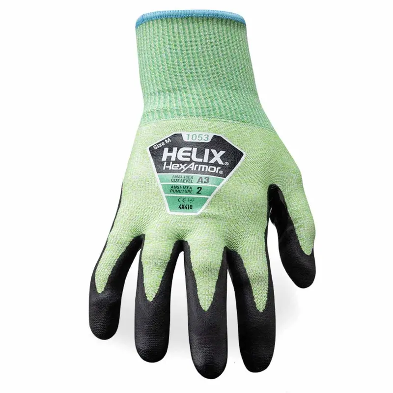 Hexarmor 1053-L Foam-Nitrile Palm Work Gloves – Precision Grip Design 1
