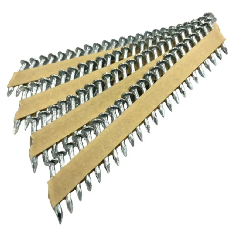Hikoki Uk0037 Hot-Dip Galvanized 37Mm Metal Connector Nails – 2,200-Pack 1