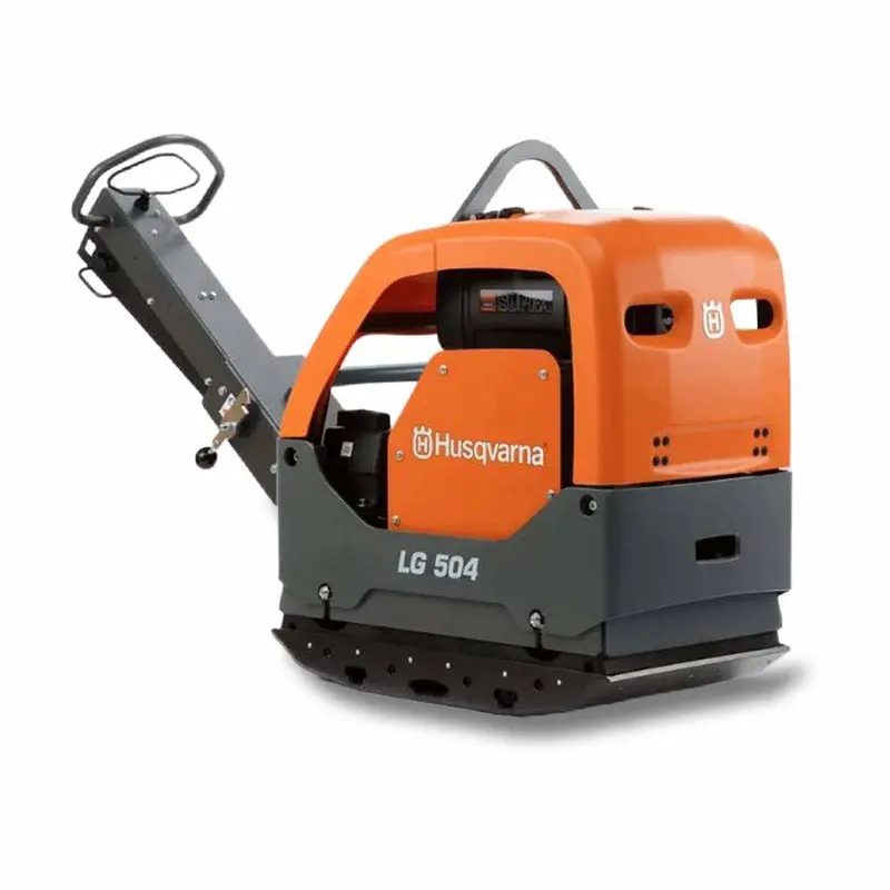 Husqvarna Lg 504 Hatz Diesel Plate Compactor — 27.6-Inch Reversible Vibratory Plate 1