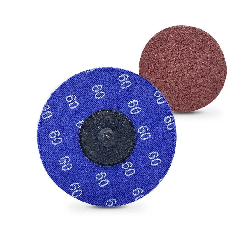 Insize Inarrd5060 Aluminium Oxide Sanding Discs – 50-Pack, 50 Mm, 60-Grit Roloc Mount 1