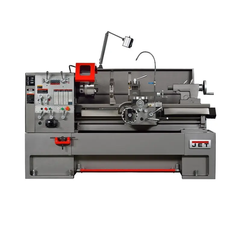 Jet Jt1-2716 21" X 80" Extended-Bed Gear Head Lathe With Large Spindle Bore 1