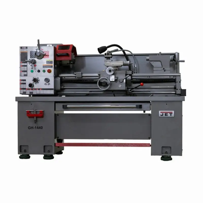 Jet Jt1-3273 14" × 40" Precision Geared Head Lathe — Acu-Rite 203 Dro 1