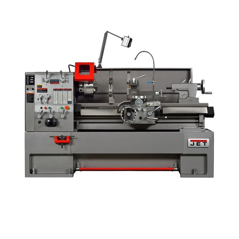 Jet Jt1-3297 16" × 60" Gear Head Lathe — Large Spindle Bore, Acu-Rite 303 Dro & Taper Attachment Kit 1