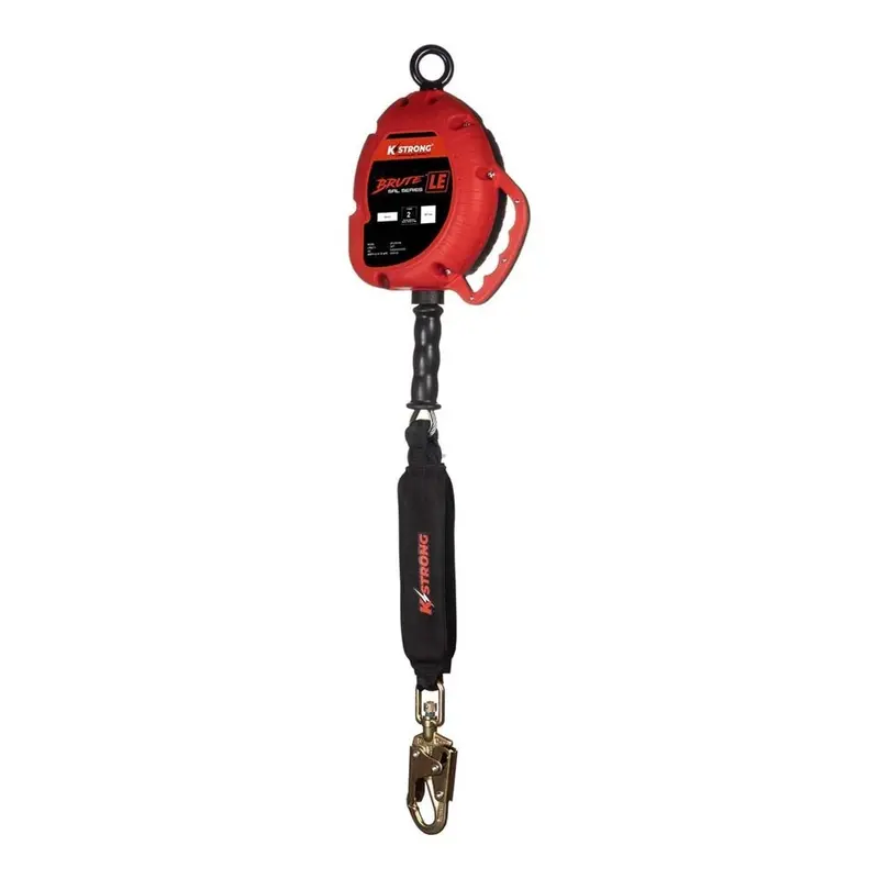 Kstrong Ufs310030L Brute Le 30-Foot Leading Edge Srl – Swivel Snap Hook, Installation Carabiner & Tagline, Ansi-Certified 1