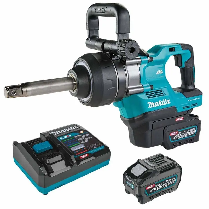 Makita Gwt10T 40V Max Xgt 4-Spoke 1-Inch Square Drive Impact Wrench Kit – Friction Ring Anvil 1