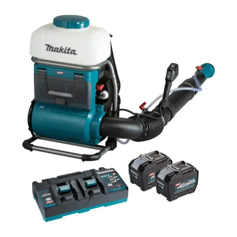 Makita Pm001Gl202 Xgt 40V Brushless Backpack Mist Blower – Includes 2×8.0Ah Batteries & Charger (Refurbished) 1