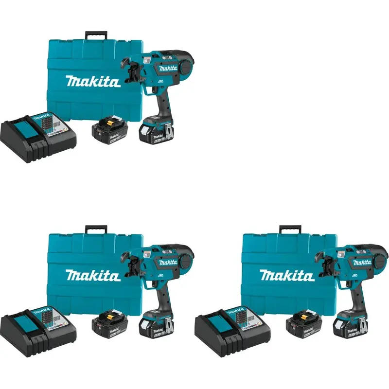 Makita Xrt01Tk Rebar Tying Tool Kit – Dual-Unit Bundle With Complimentary Kit 1