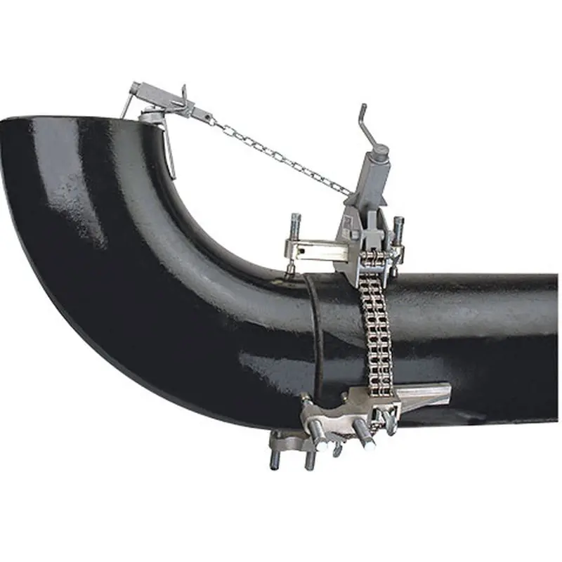 Mathey D249 Double Jackscrew Pipe Chain Clamp — Adjustable For 4"–20" Pipe Diameters 1