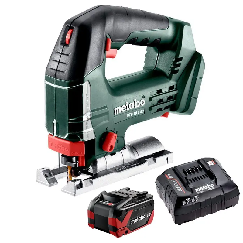 Metabo Stb 18 L 90 18V Bow Handle Jigsaw – Features 8.0Ah Battery & Compatible Charger 1