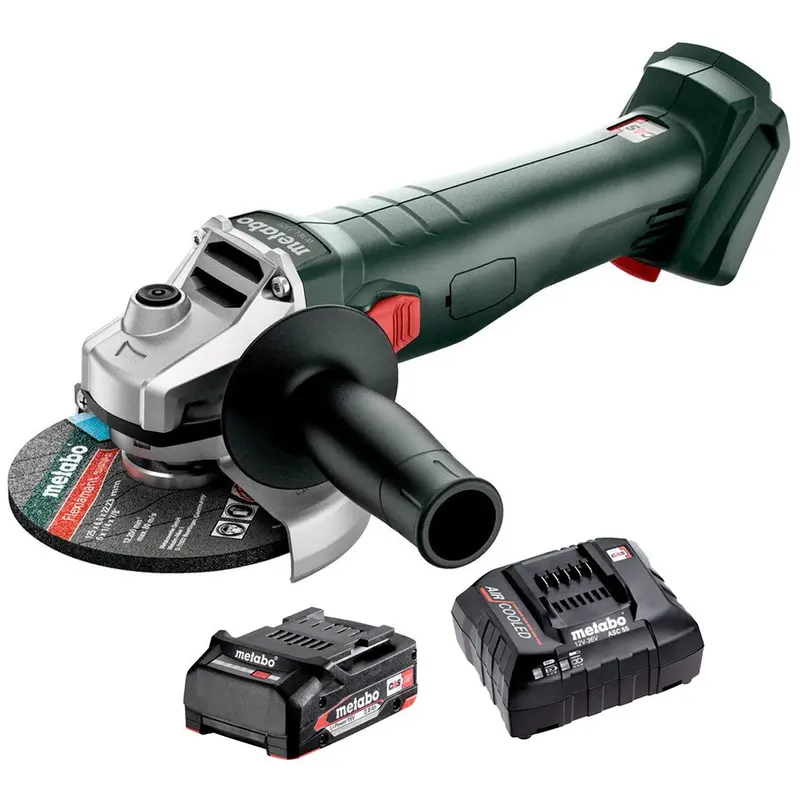Metabo W 18 7-125 18V 125Mm Cordless Angle Grinder – Includes 2.0Ah Battery & Charger 1