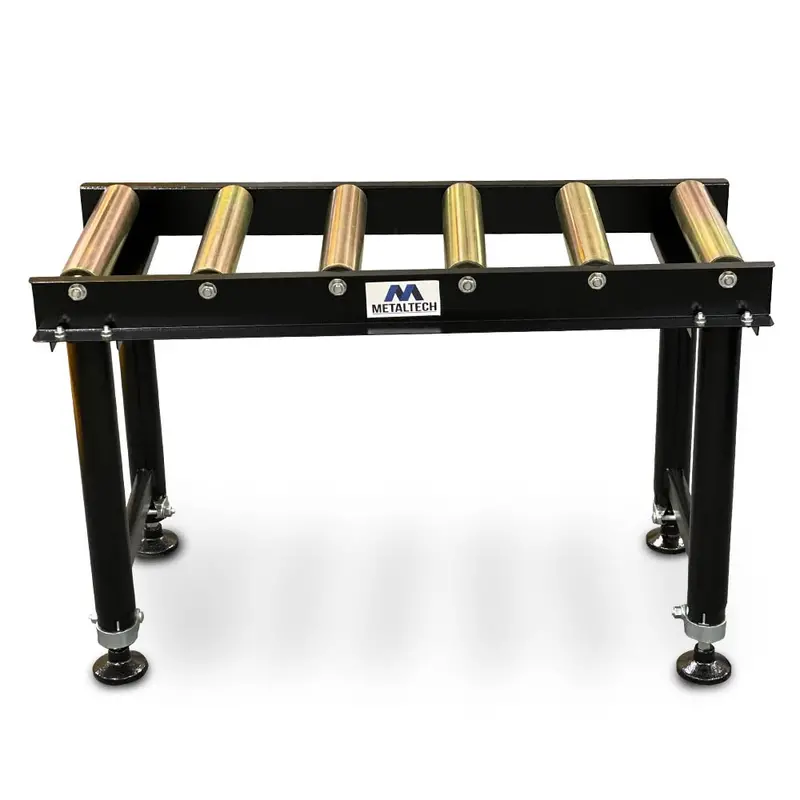 Metaltech Mtrst606 Adjustable Roller Conveyor – 1000 Mm × 420 Mm With Height-Adjustable Legs 1