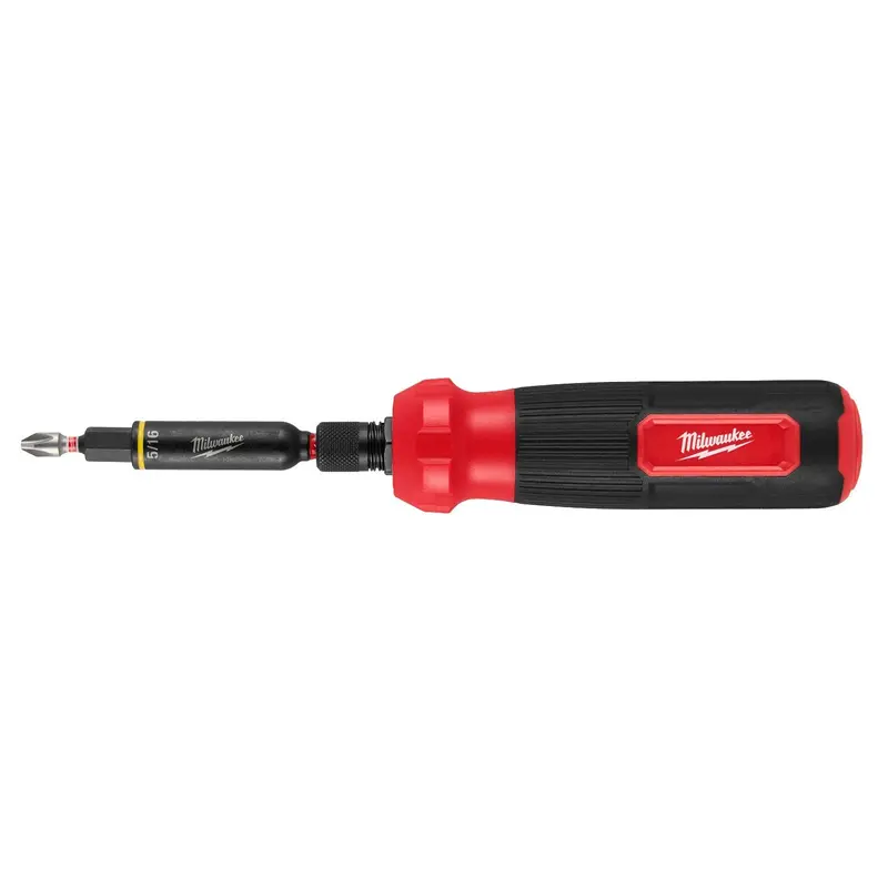 Milwaukee 48-22-2922 Shockwave Impact-Duty 8-In-1 Multi-Bit Ratchet & Nut Driver Set 1