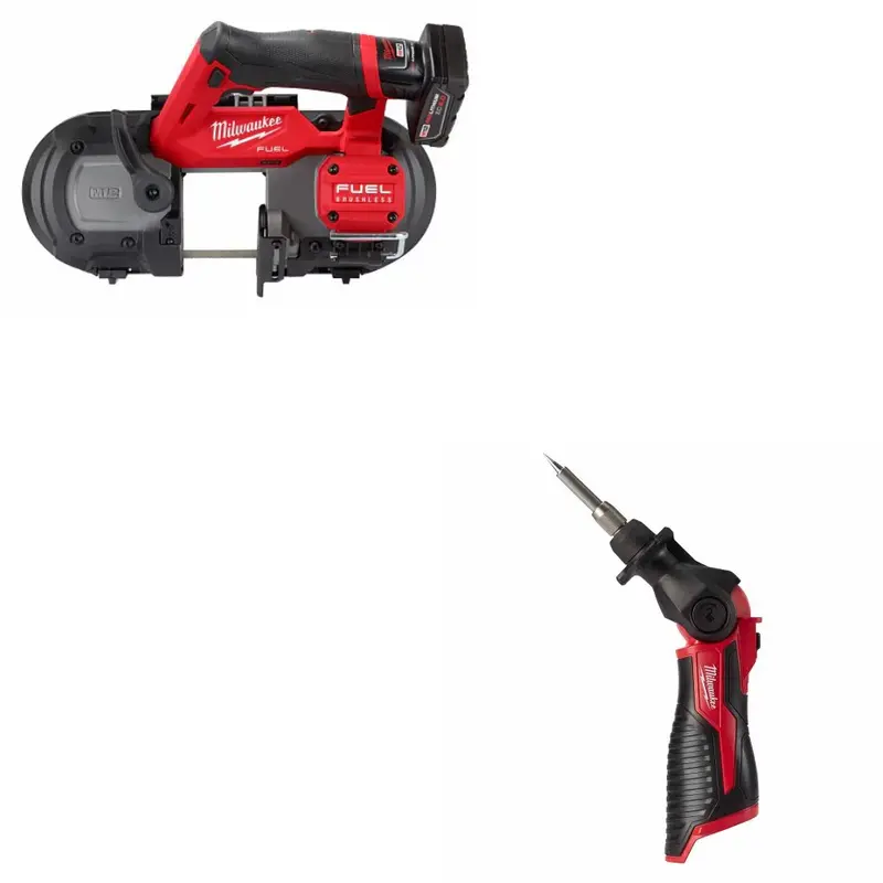 Milwaukee M12 Fuel Compact Band Saw Kit With Free Soldering Iron 1