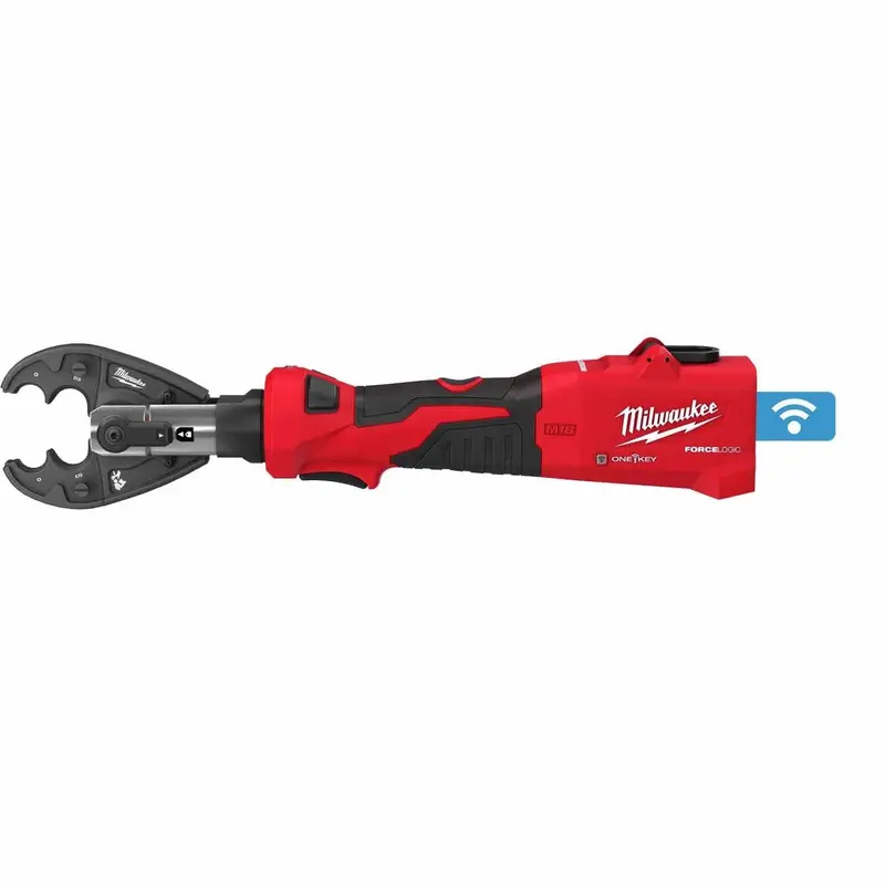 Milwaukee M18 Force Logic 6-Ton Linear Utility Crimper – Snub Nose Jaw (2978-20D3) 1