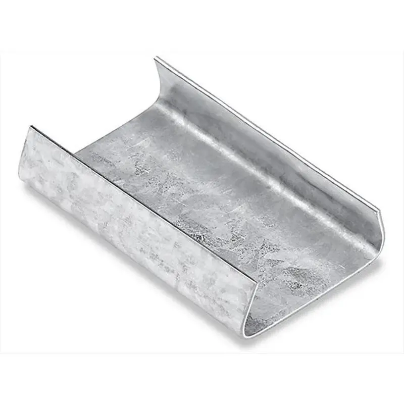 Neway 080815B 1/2" Open Galvanized Seals – 1000-Pack For Polypropylene Strapping Applications 1