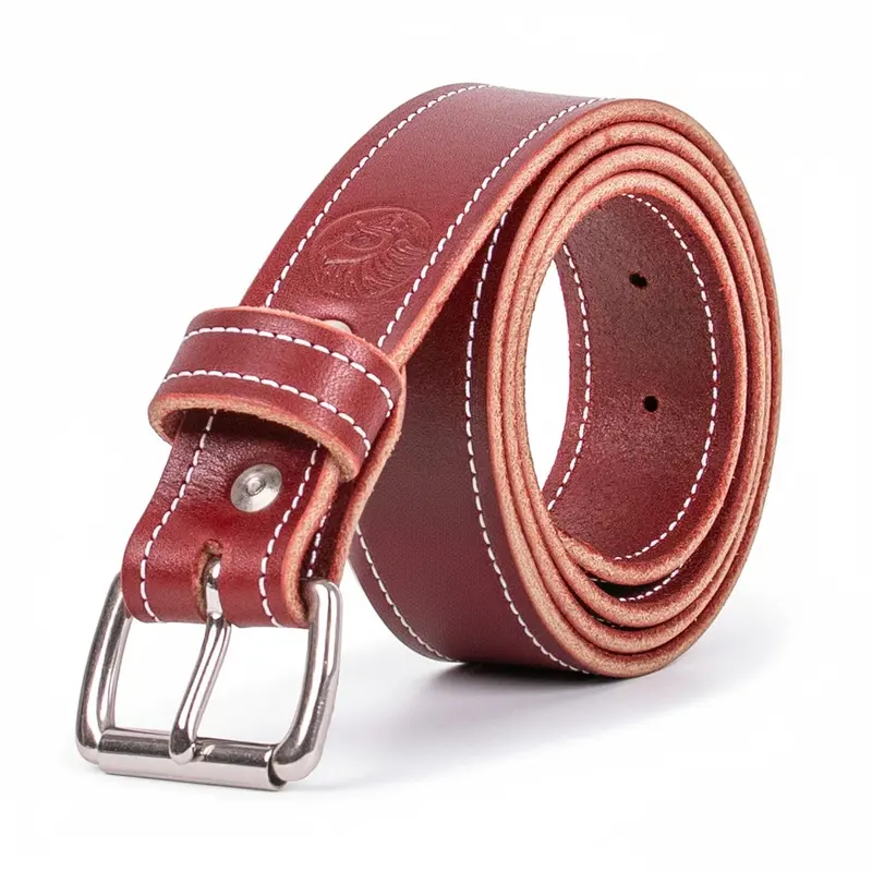 Occidental Leather 5808 Lg Work Pant Belt – Red 36–40" Adjustable Heavy-Duty Belt 1