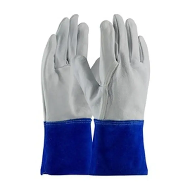 Pip 75-4854/L Goatskin Mig/Tig Welding Gloves – Kevlar Stitching, 4" Gauntlet, Large 1