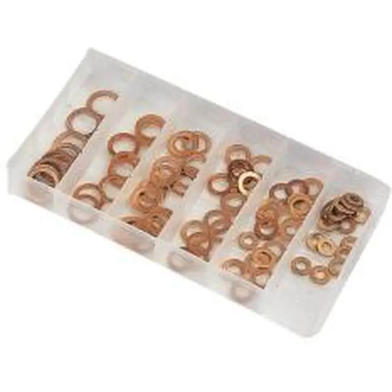 Pittsburgh P43133 240-Piece Brass Washer Variety Pack 1