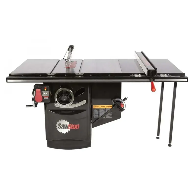 Sawstop Ics53230-Atgi36 Industrial Cabinet Saw – 5 Hp, 3-Phase 230V, 36" Industrial T-Glide Advance Rip Fence 1