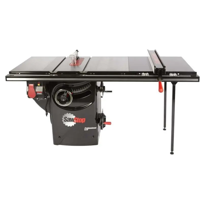 Sawstop Pcs175-Atgp36 1.75 Hp Professional Cabinet Saw With 36" T-Glide Advance Rip Fence And Rails 1