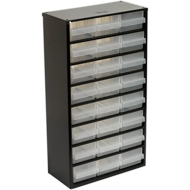 Sealey Apdc24 24-Drawer Mobile Tool Cabinet With Lockable Steel Construction 1