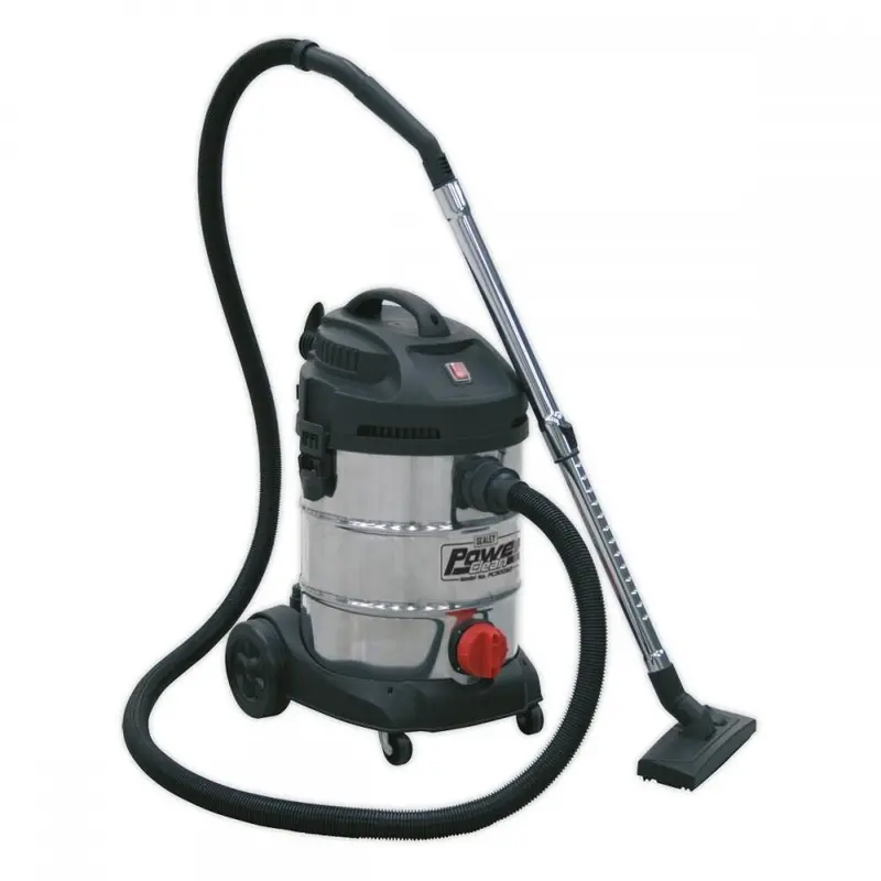 Sealey Pc300Sd 30-Litre Industrial Vacuum Cleaner – 1400W, 230V Heavy-Duty Wet/Dry Suction 1