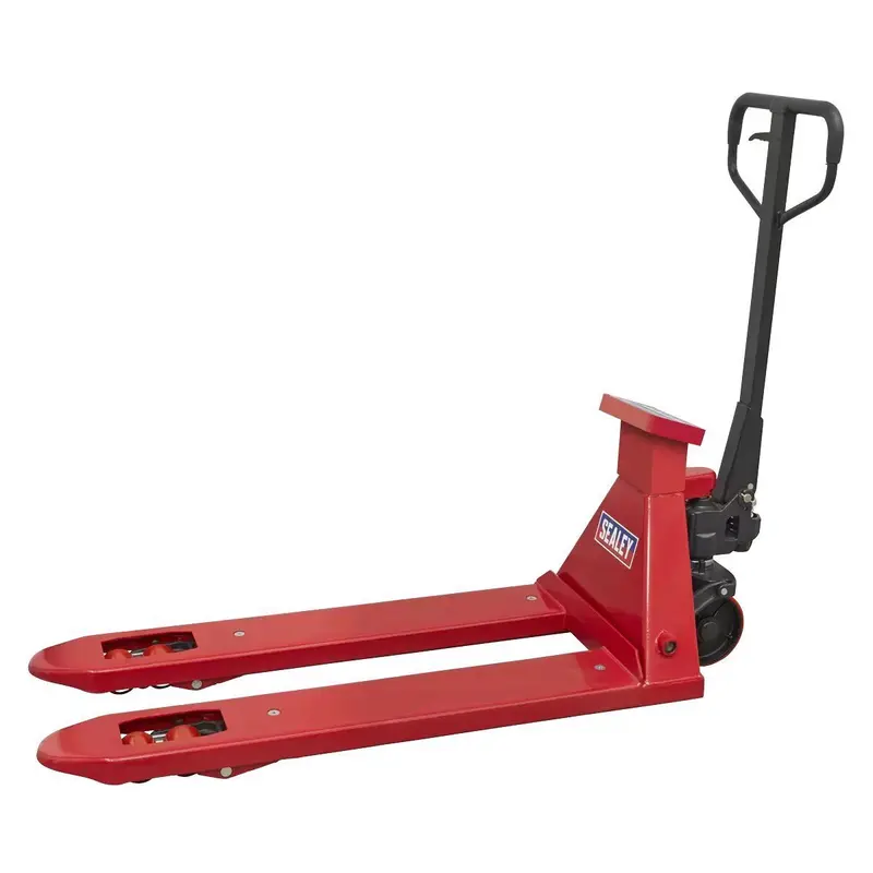 Sealey Pt1150Sc Pallet Truck With Built-In Scales – 1150 X 555Mm Forks, 2000Kg Load Capacity 1