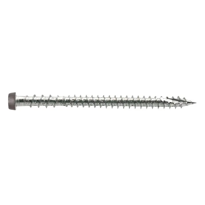 Simpson Strong-Drive Dcu234S316Gr04 Composite Deck Screw – #10 X 2-3/4", Collated, Type 316 Stainless, Gray Finish (1000-Pack) 1