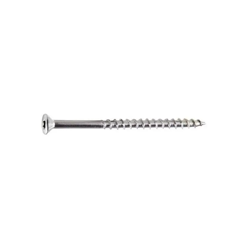 Simpson Strong-Tie #14 X 6" Flat-Head Stainless Steel Wood Screw – T27 Drive, Type 316 (1 Lb.) 1