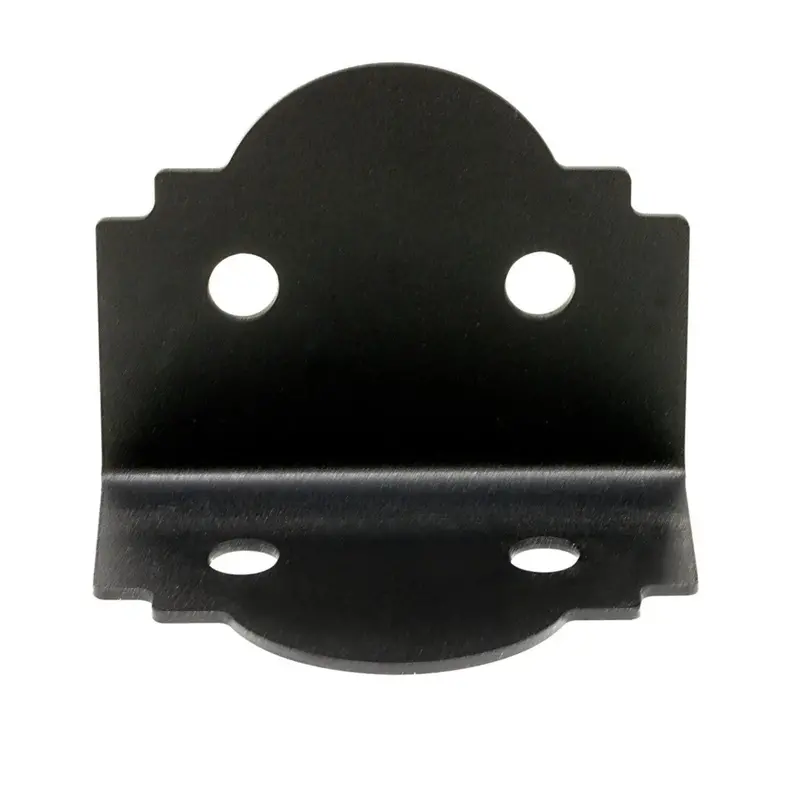 Simpson Strong-Tie Apa6 Ornamental 90° L-Bracket – 1-3/8", 12-Gauge Zmax® With Black Powder Coat 1