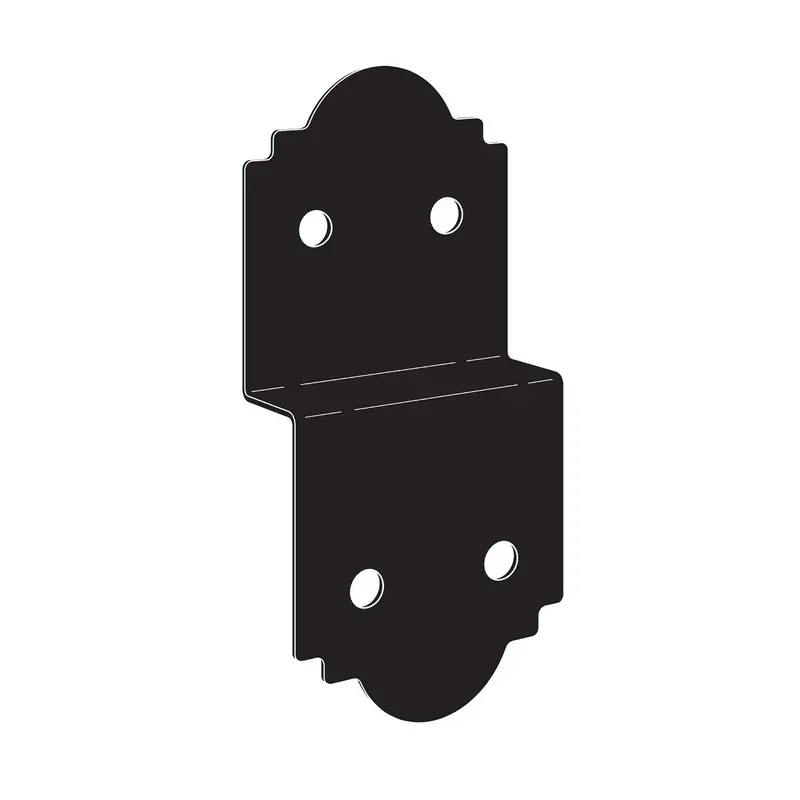 Simpson Strong-Tie Apdjt1.75-6: 4" X 9-3/4" 12-Gauge Zmax/Black Powder-Coated Deck Joist Tie 1
