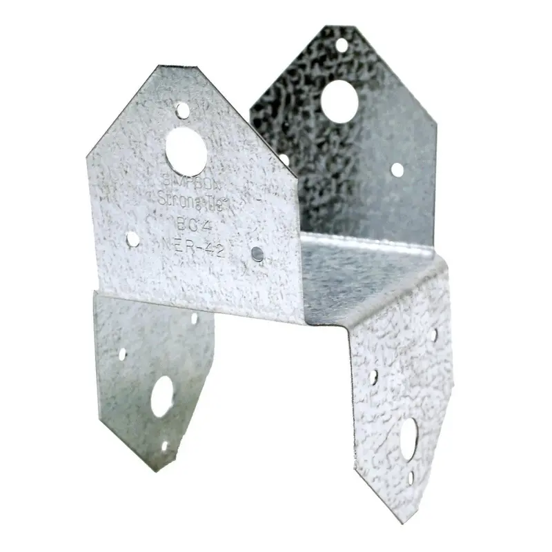 Simpson Strong-Tie Bc4Ss Stainless Steel Post Cap – 4" X 4", 18-Gauge, Corrosion-Resistant 1