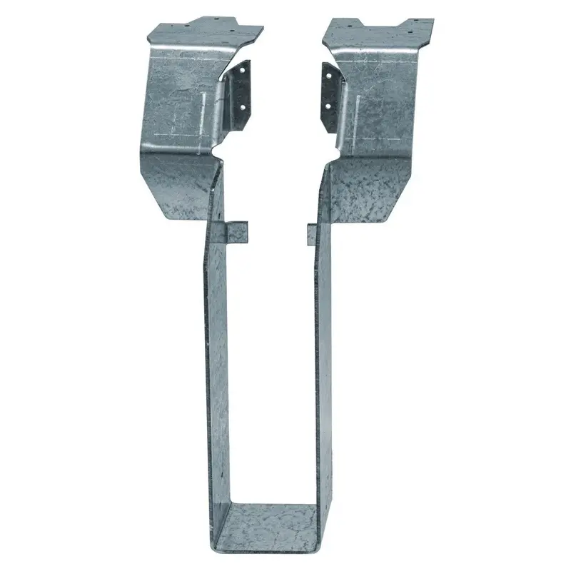 Simpson Strong-Tie Dght5.37/11.88 Top-Flange Fire-Rated Wall Hanger — 5-1/4" × 11-7/8", Engineered Wood Compatible 1