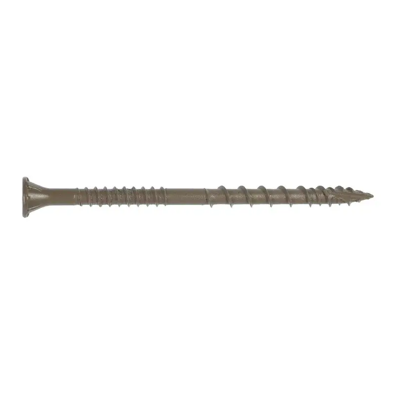 Simpson Strong-Tie Dsvt3R210 Deck-Drive Tan Wood Screw – #10 X 3", T25 Flat-Head, Quik Guard Coating (210-Pack) 1