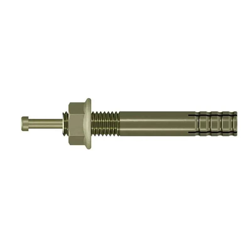 Simpson Strong-Tie Ezac50312 1/2" X 3-1/2" Pin-Drive Expansion Anchor – Yellow-Zinc Dichromate Finish, 25-Pack 1