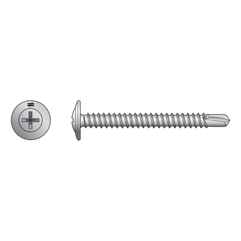 Simpson Strong-Tie F08T200Kdc Self-Drilling Wire-Lath Screws – Modified Truss Head, 100-Pack 1