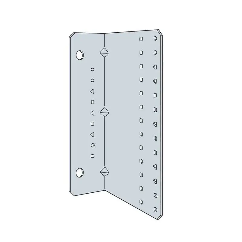 Simpson Strong-Tie Msjc8.25-R15 Cold-Formed Steel Joist Connector – 2" X 4-1/2" X 8-1/4" (15-Pack) 1