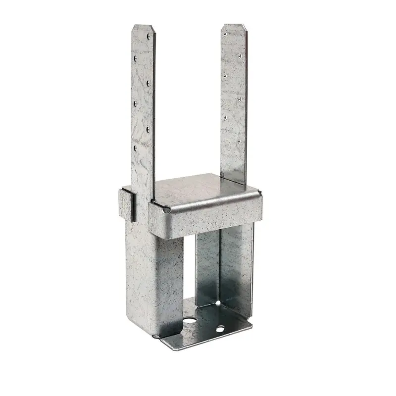 Simpson Strong-Tie Ppb44-4Z Zmax Porch Post Base For 4X4 Posts – 12-Gauge Galvanized Steel 1