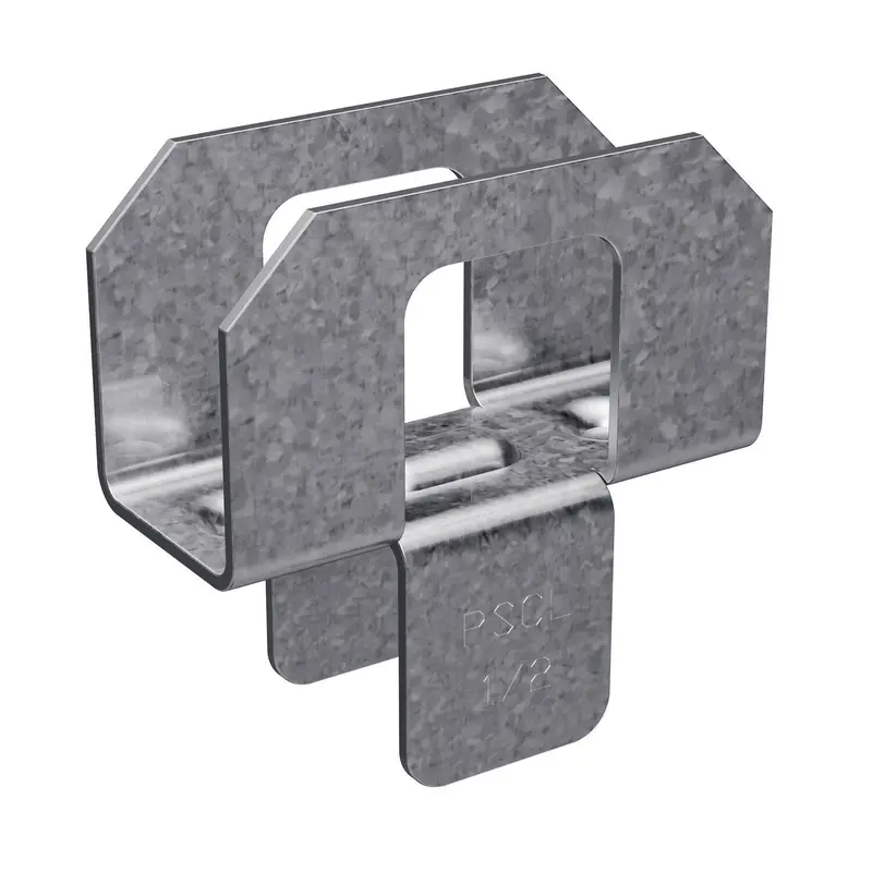 Simpson Strong-Tie Pscl 5/8-R50 Plywood Panel Sheathing Clip – 5/8" X 20-Gauge, 50-Pack 1