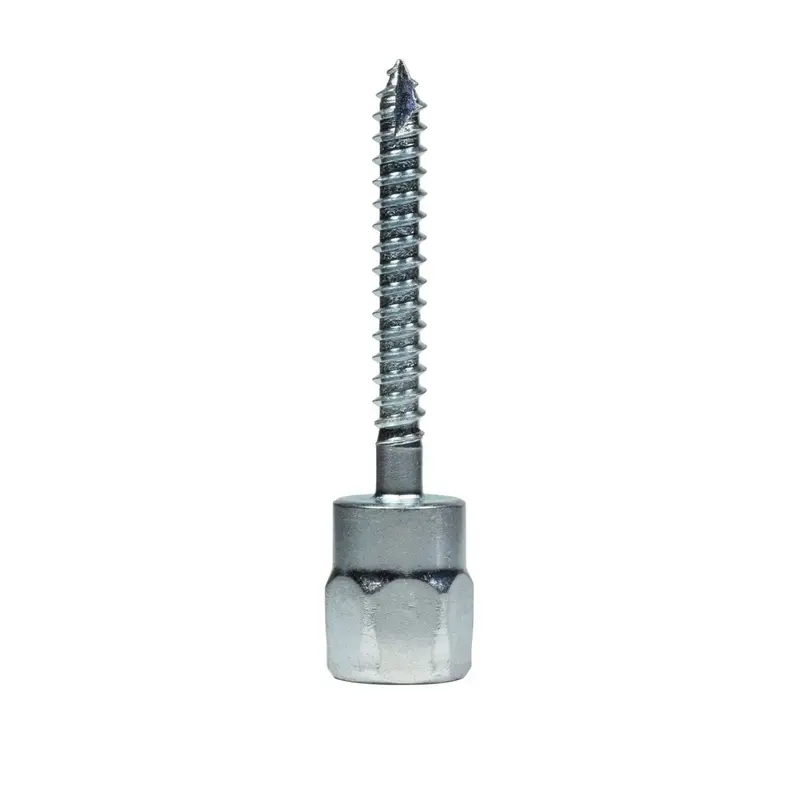 Simpson Strong-Tie Rwv37200 1/4" X 2" Wood Rod Hanger Vertical Threaded Anchor – Includes 3/8" Rod Compatibility, 25-Pack 1